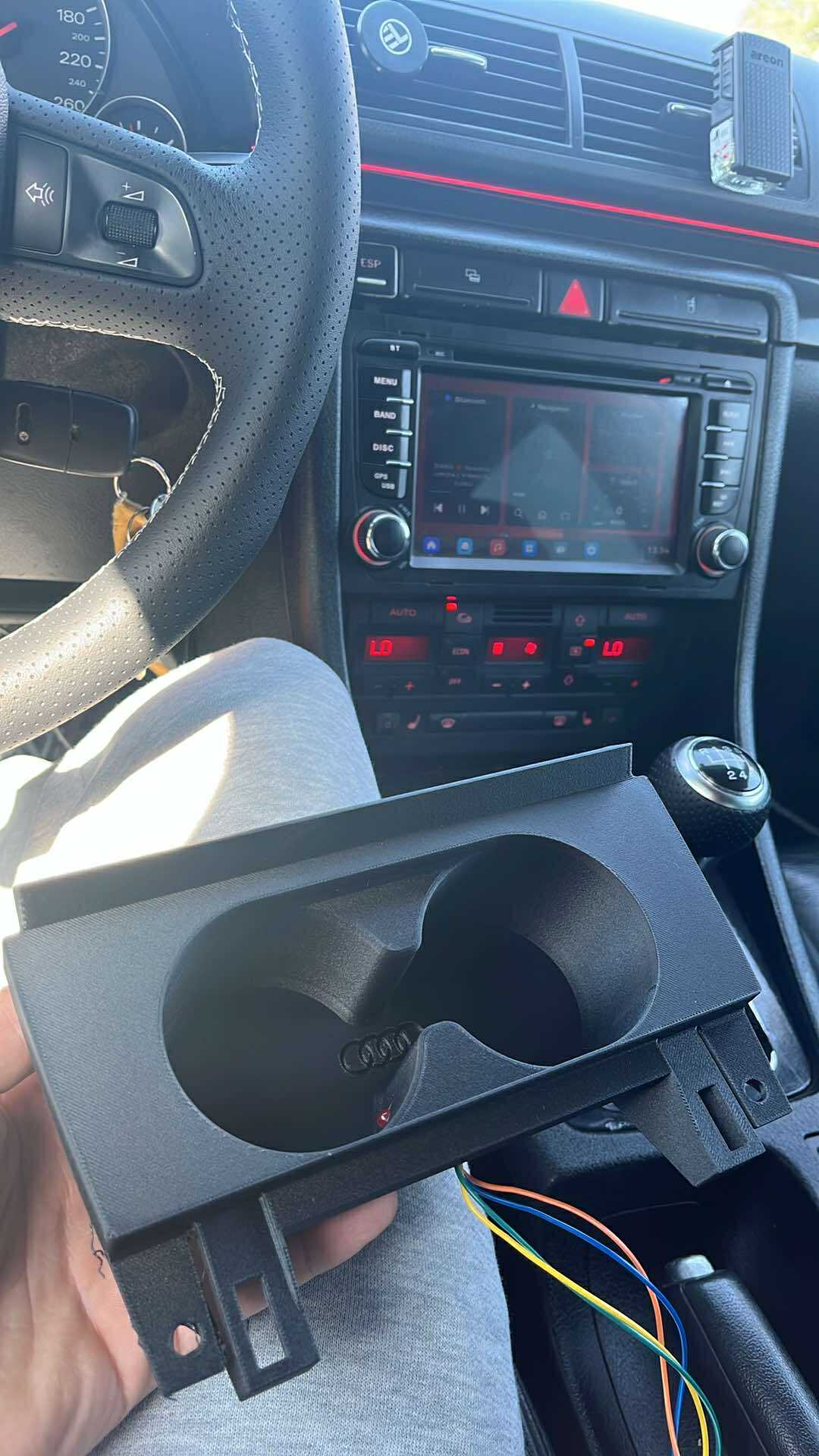CUPHOLDER AUDI A4 B6 B7