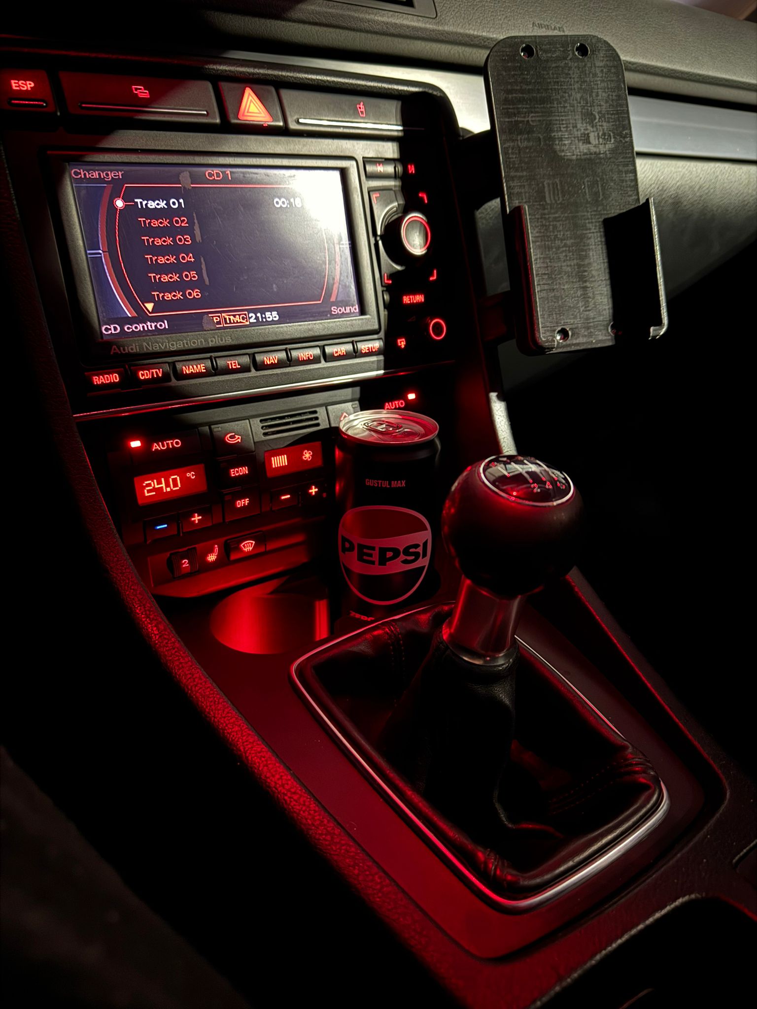 CUPHOLDER AUDI A4 B6 B7
